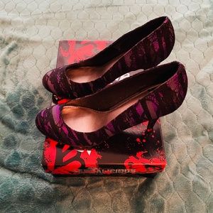 Fergalicious Purple Lace Heel